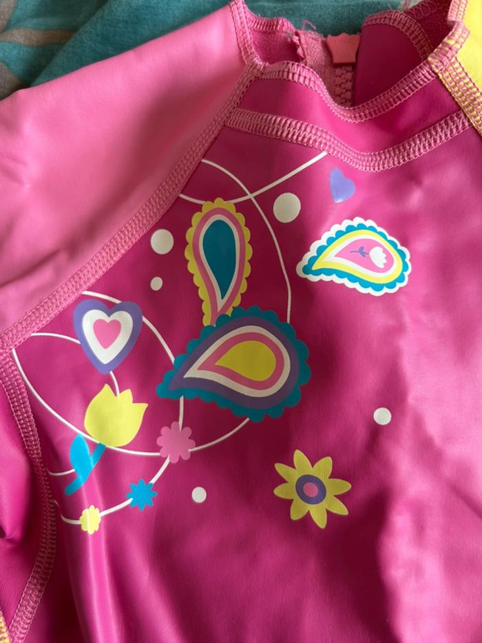 Maillot combinaison short nabaiji 4 ans - photo numéro 2