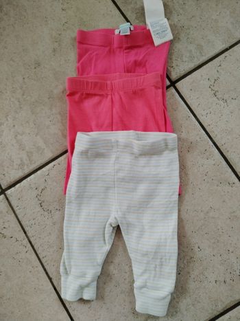 Lot 3 leggings 3 mois