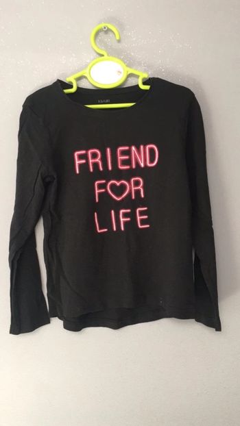 Tee shirt manches longues Kiabi