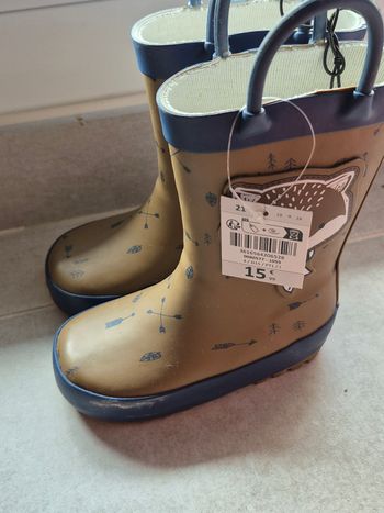 Bottes de pluie neuves 21