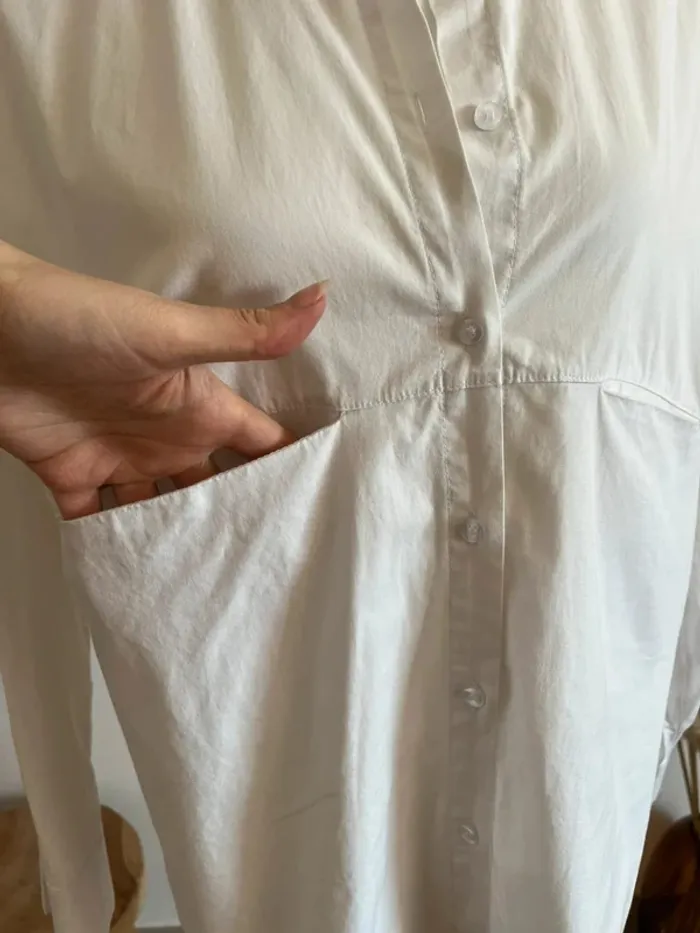 Chemise blanche Ema Blues - photo numéro 4