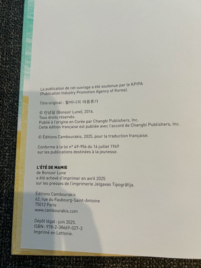 Livre  l’été de Mamie - photo numéro 6