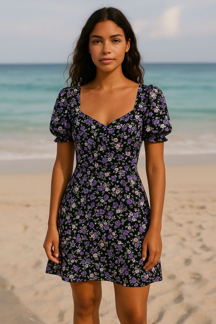 Robe à fleurs - photo numéro 5