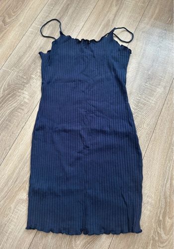 Robe moulante bleu