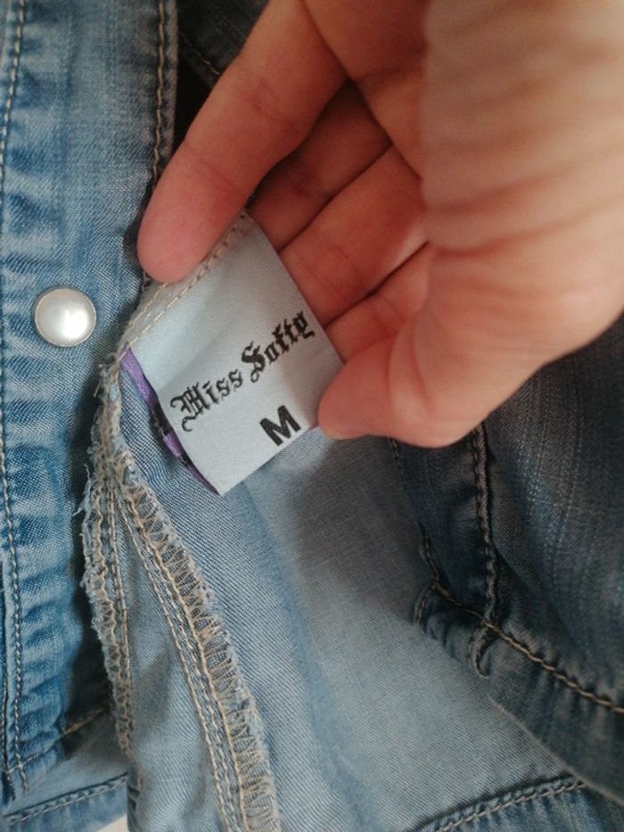 Chemise denim taille M - photo numéro 4