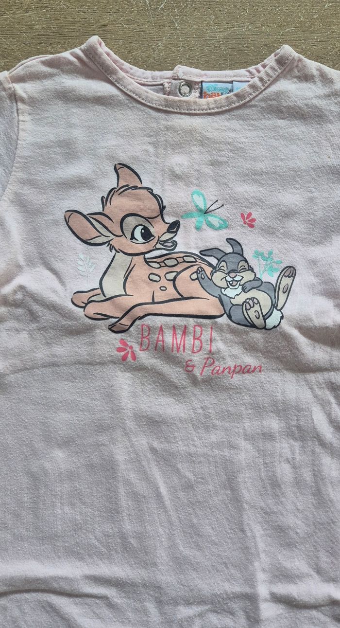 Pyjama coton Bambi 18 mois - photo numéro 2