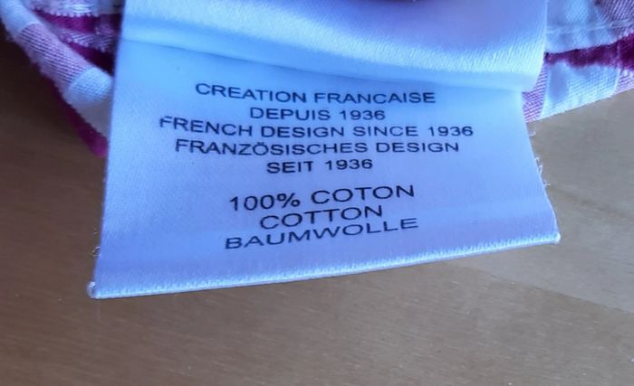 Chemise vichy rose et blanc, Captain Corsaire, taille 40 - photo numéro 5