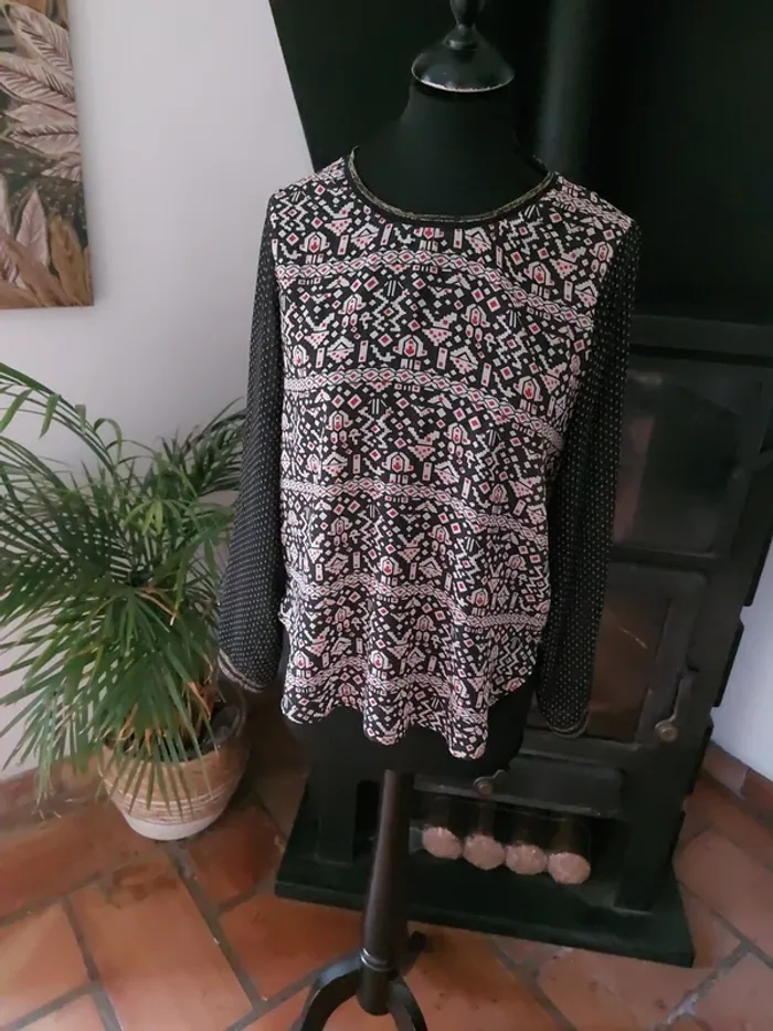 Blouse manches longues