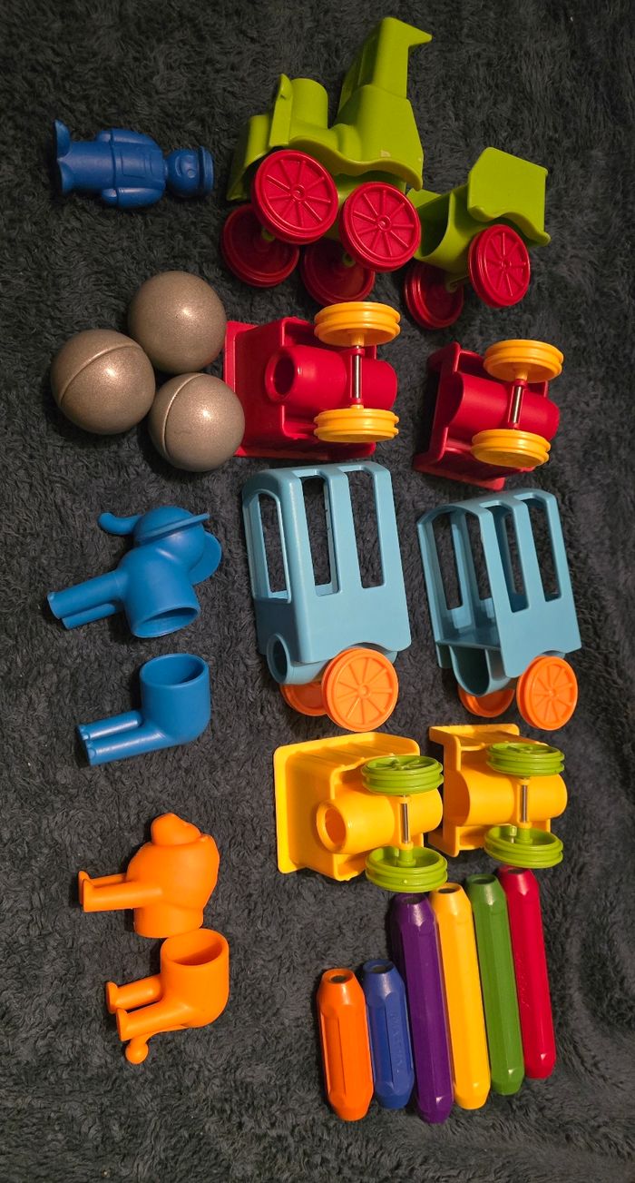 🧲 SmartMax My First Animal Train – Jouet magnétique évolutif – Très bon état - photo numéro 6