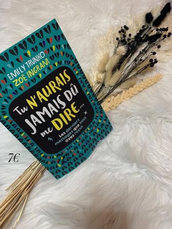 Tu n’aurais jamais dû me dire 📚