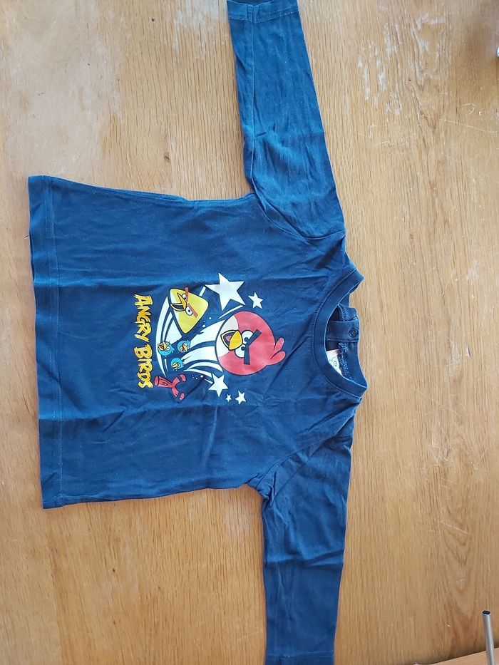 Tshirt Angry Birds 18 mois - photo numéro 2
