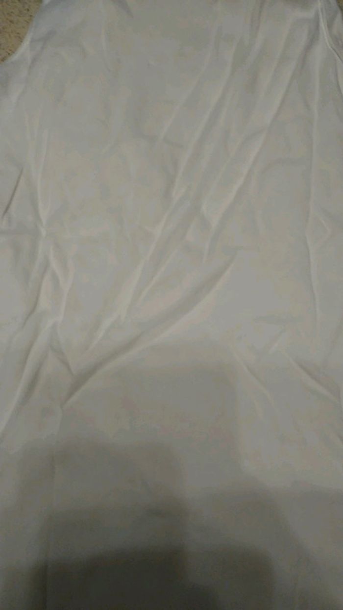 Débardeur femme taille 48 de couleur blanche - photo numéro 5
