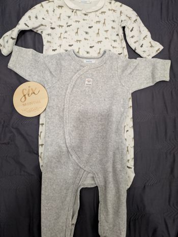 Lot de 2 pyjamas bout'chou 6 mois