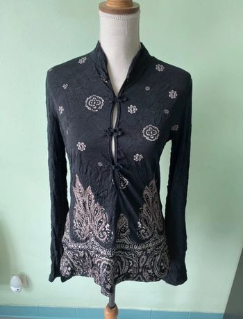 Haut motif asiatique