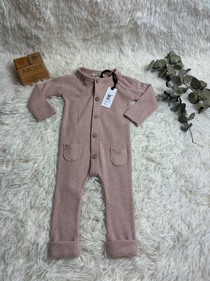 Combinaison rose 1+ in the family taille 6 mois