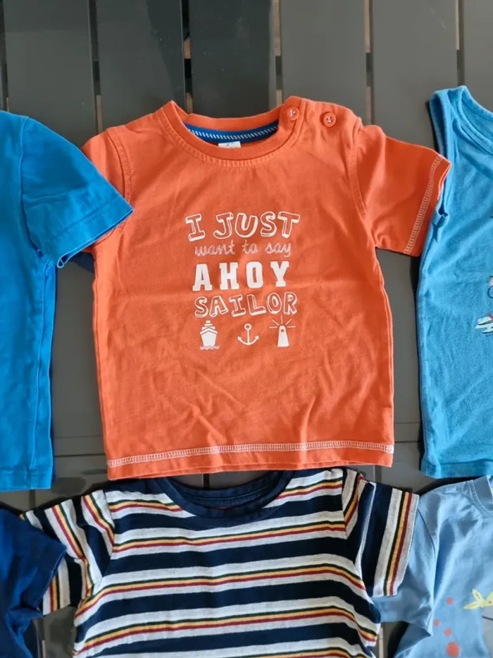 Lot 6 t-shirt 2ans - photo numéro 4