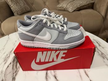 Nike Dunk low two toned grey GS neuf