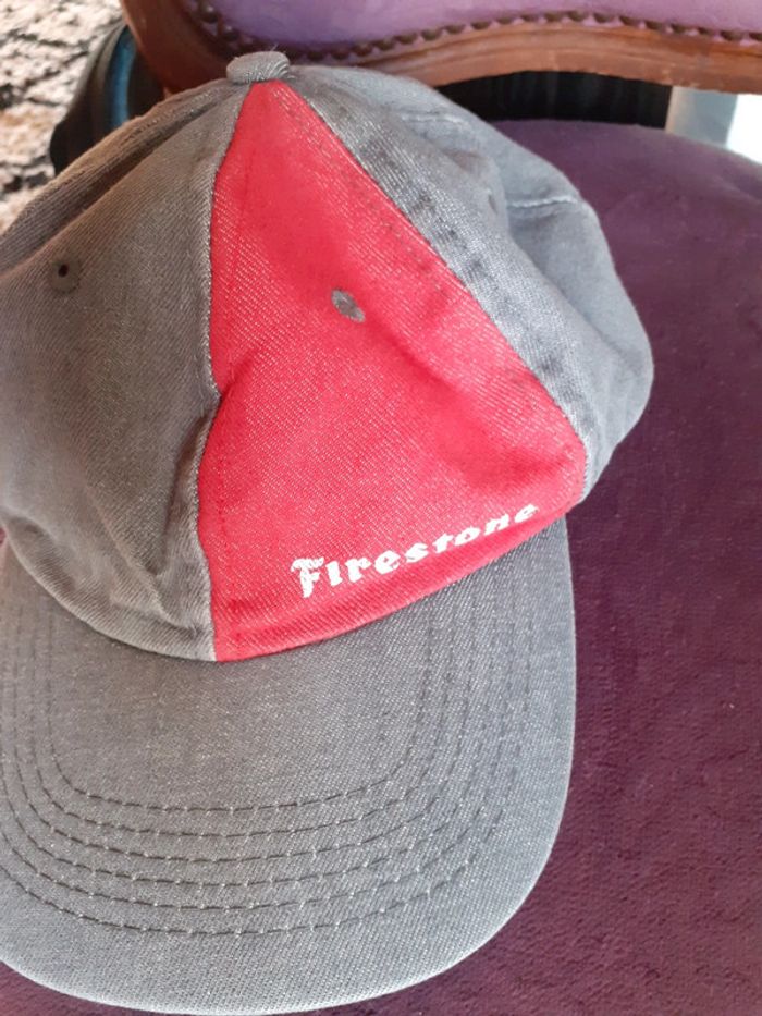 Casquette de baseball en denim Firestone - photo numéro 4