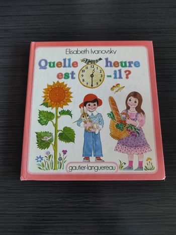 Livre Quelle heure est-il ?