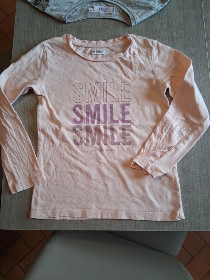 T-shirt manches longues 6ans gémo