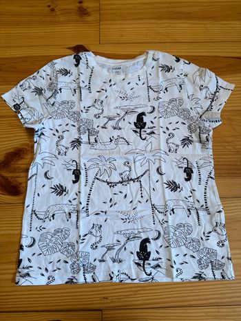T-shirt blanc, Kiabi, 10 ans