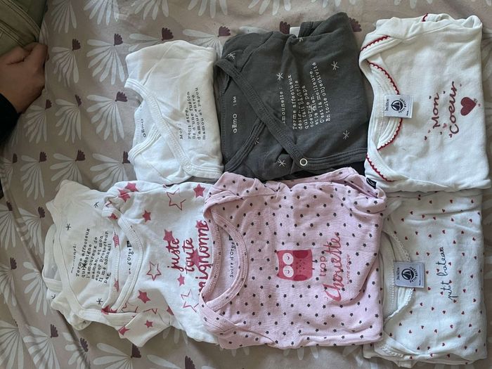 Lot 8body manche longue 3mois - photo numéro 2