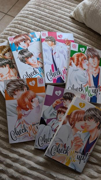 Check me up 7 tomes complet manga kazé