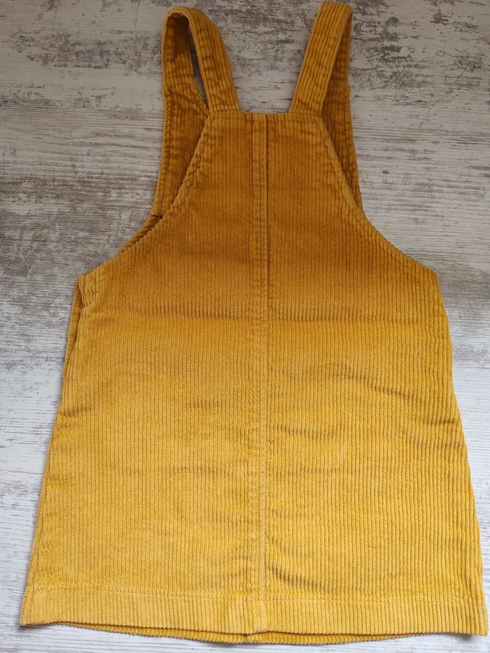 Robe velours côtelé moutarde Kiabi T 4 ans - photo numéro 3