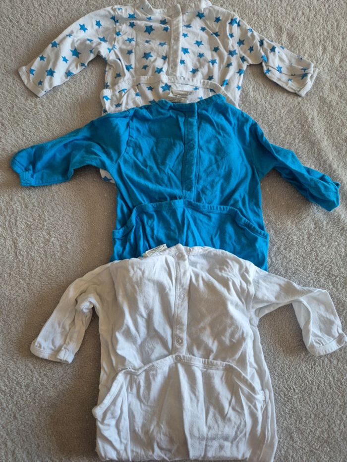 Lot de 3 pyjamas mi-saison 12 mois - photo numéro 6