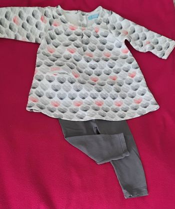 Ensemble robe leeging obaibi 12 mois