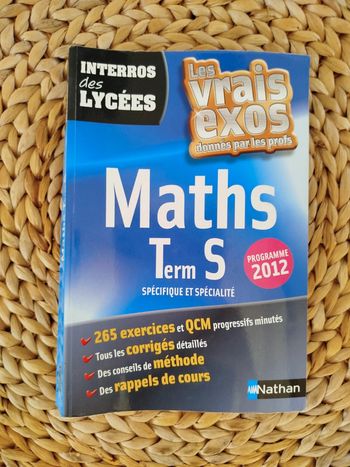 Maths terminale S Nathan