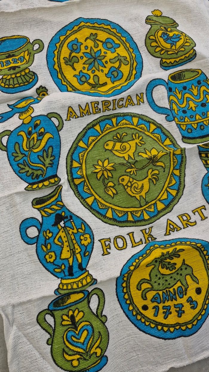 Lot de 3 torchons vintage - photo numéro 2