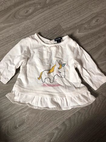 Tee shirt licorne bb