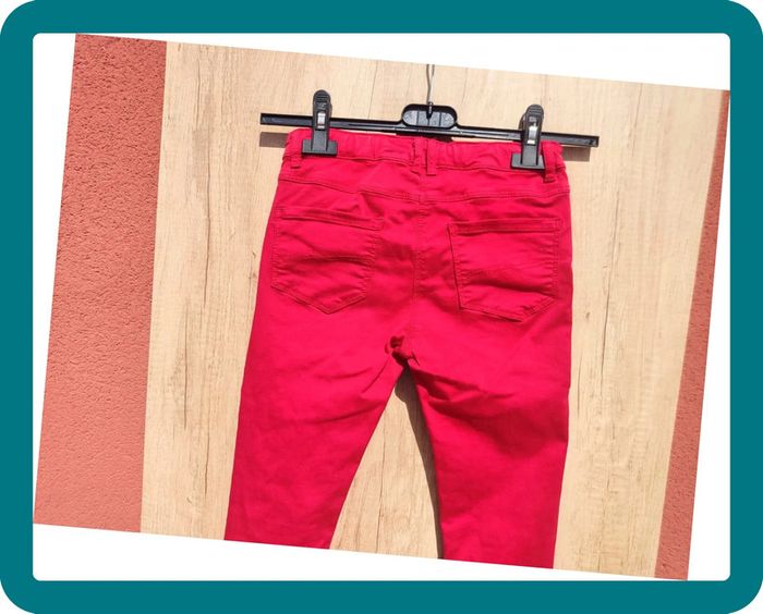 Jeans rouge Tao Tape à l'oeil 9 ans - photo numéro 5