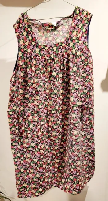 Robe sans manches fleurie ample T54 🌸 Très bon état - Multicolore