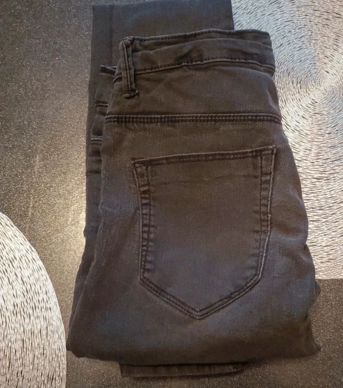 Jean gris foncé/noir - photo numéro 5