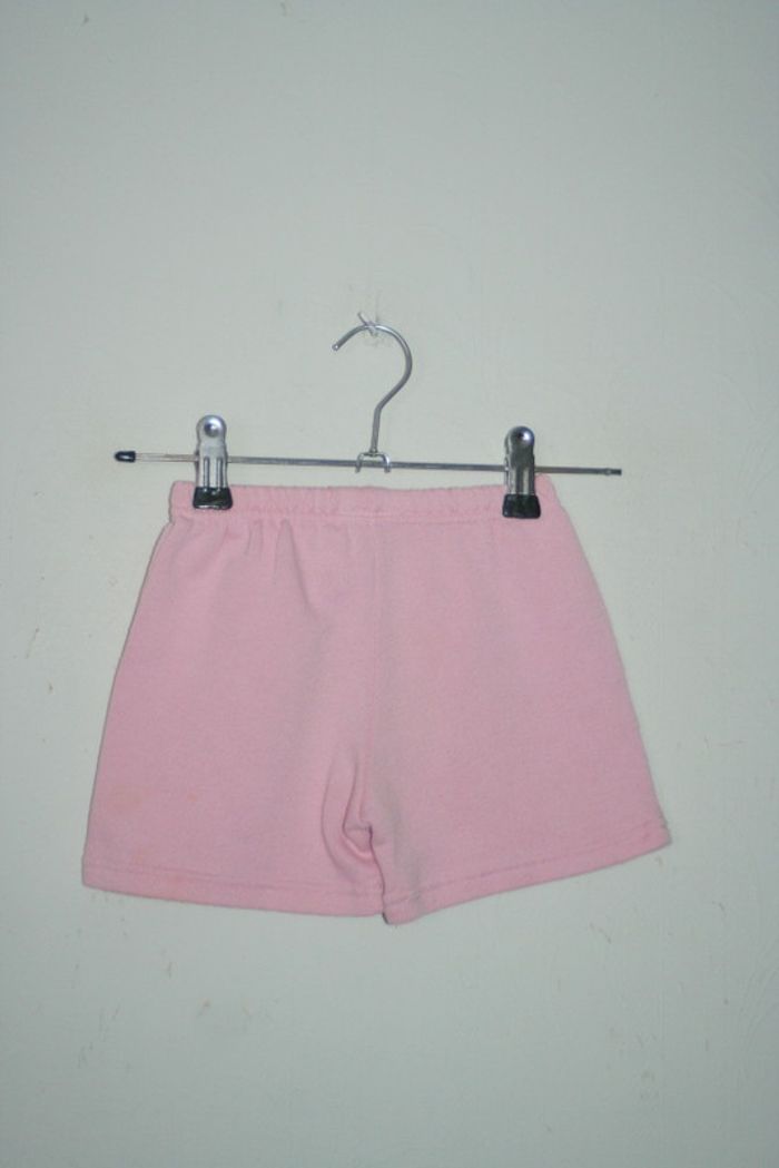 Short en coton rose clair 26 mois - photo numéro 2