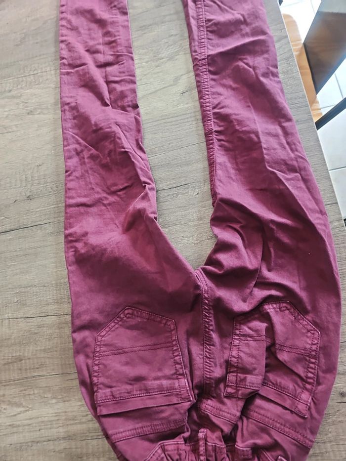 Pantalon garçon jean skinny taille 14 ans marque tape a l œil - photo numéro 3