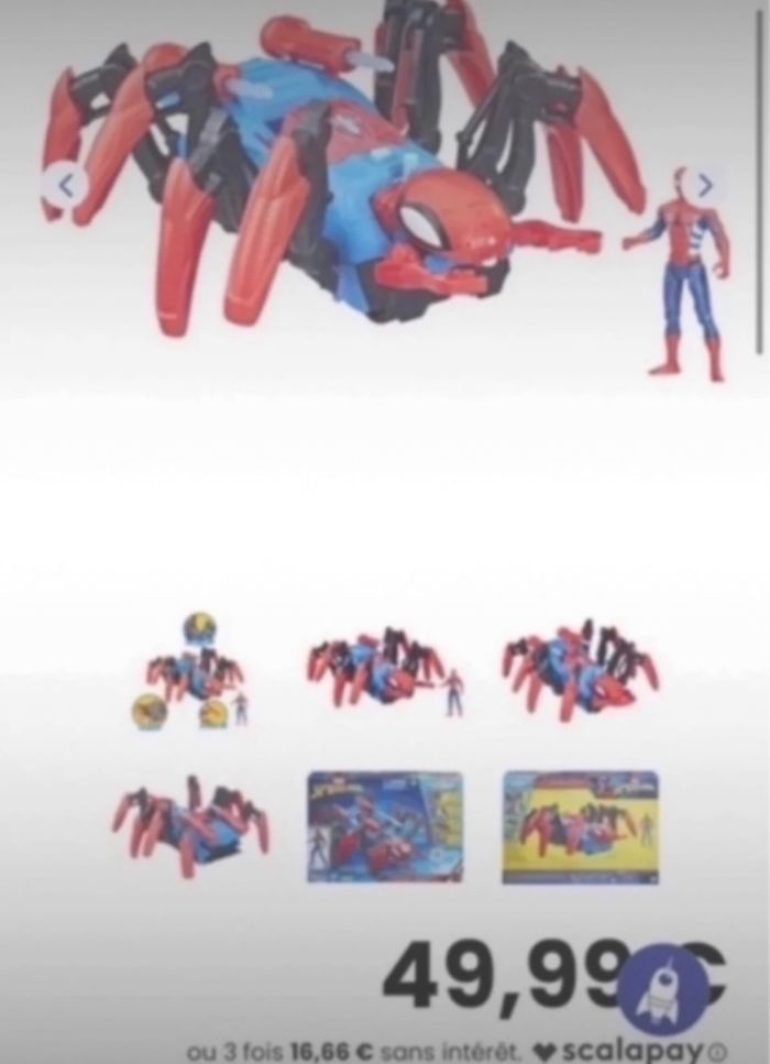 Spiderman crawl n blast spider - photo numéro 3