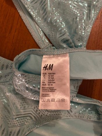 Maillot H et M 12/14 ans