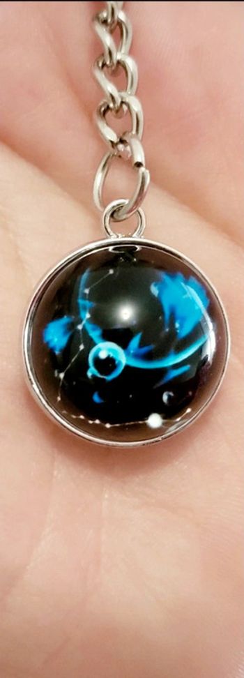 Porte-clés Constellation Poisson – Signe astrologique en 3D