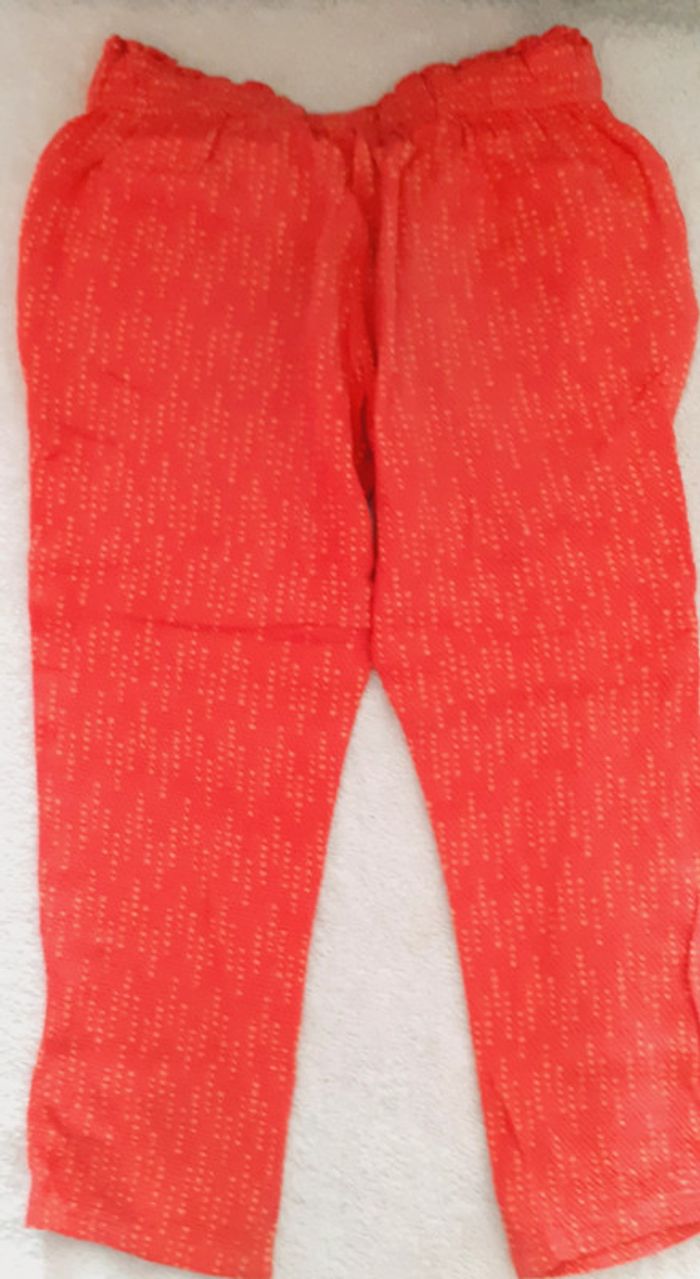 Pantalon léger fille 3-4 ans / Du pareil..au même - photo numéro 3
