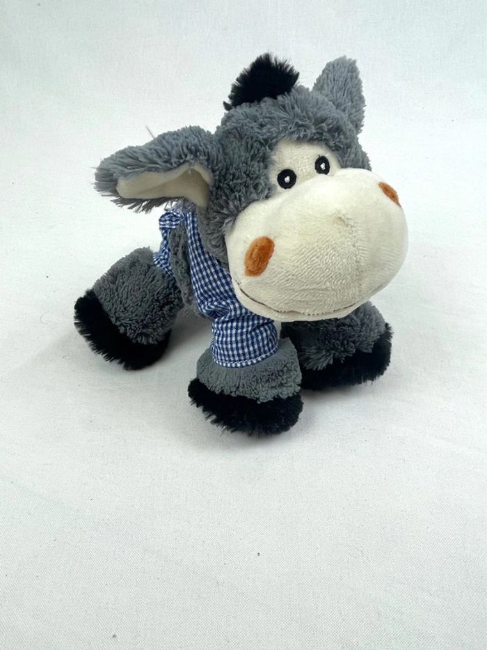 Peluche doudou Âne
