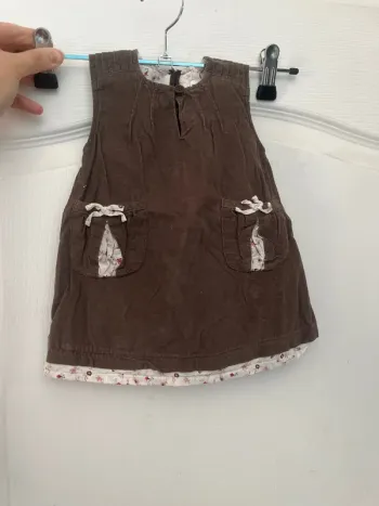 Robe marron 3 mois