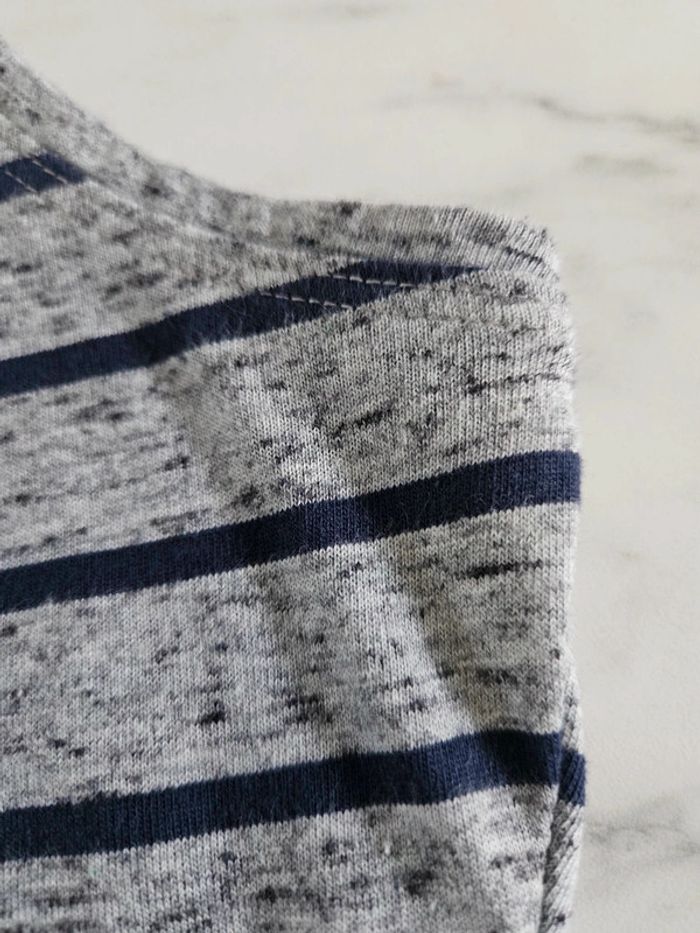 Kiabi longue robe à lignes taille M - photo numéro 9