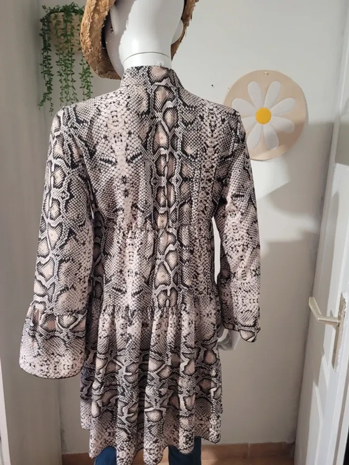 Robe tunique effet serpent - photo numéro 7