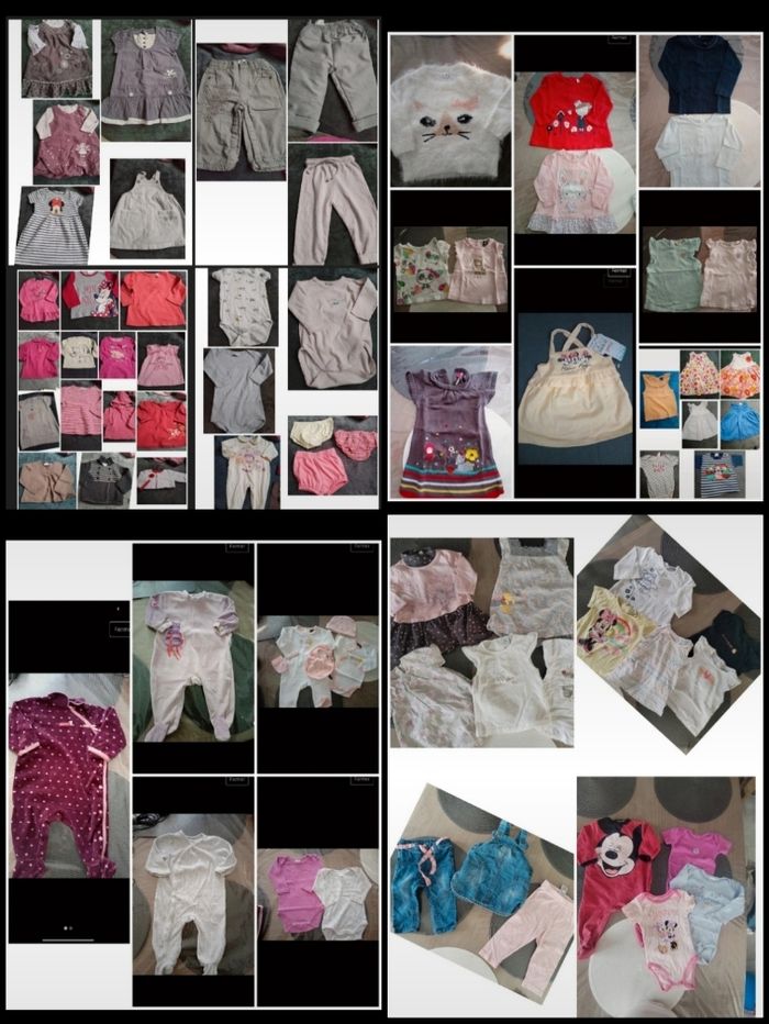 Lots 6 mois en très bon état Disney