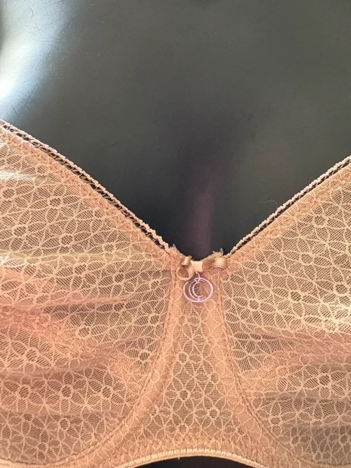 Soutien gorge beige Chantelle 90E - photo numéro 3