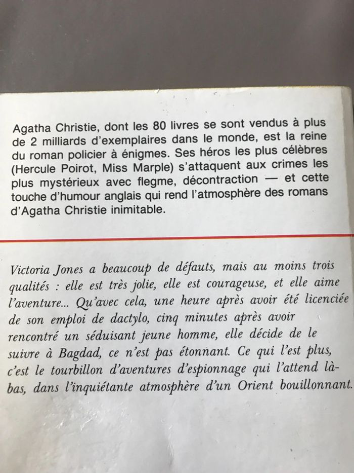 Livre Rendez vous à Bagdad - photo numéro 3