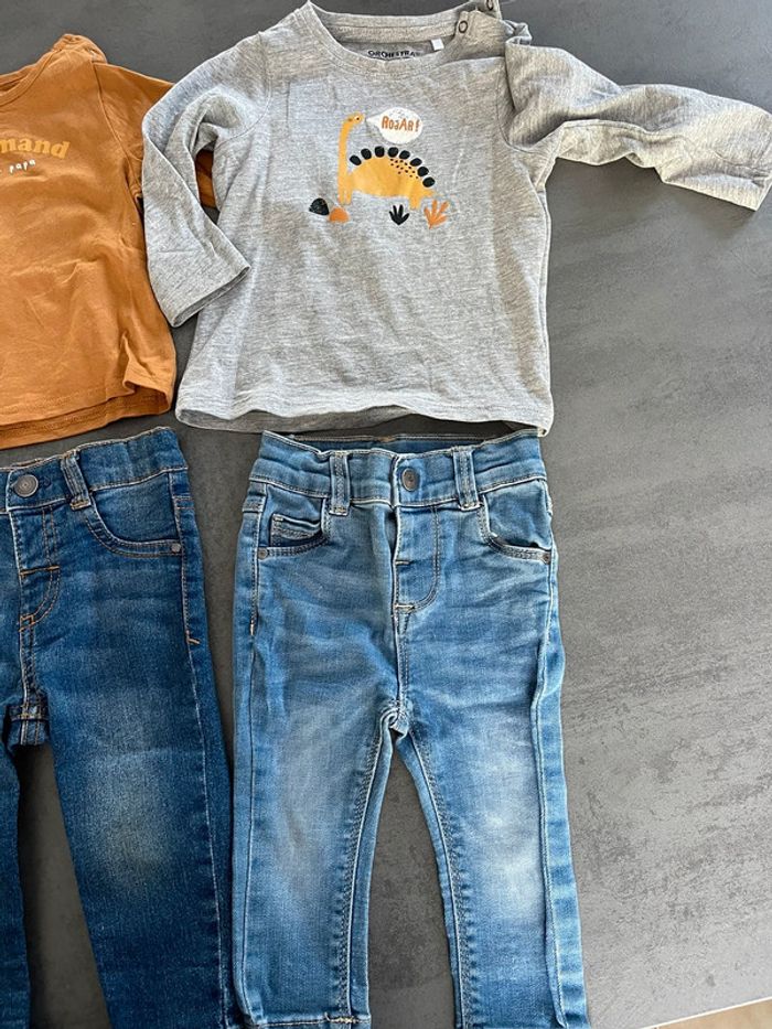 Lot de 3 hauts et 3 pantalons - photo numéro 4